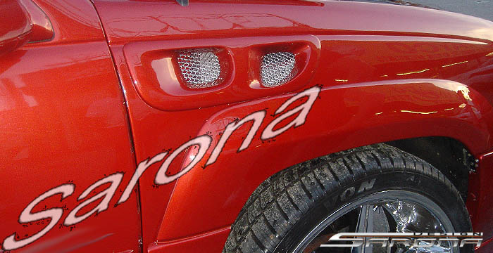 Custom Chevy Tahoe Fenders  SUV/SAV/Crossover Side Vents (1992 - 1999) - $195.00 (Manufacturer Sarona, Part #CH-002-ST)